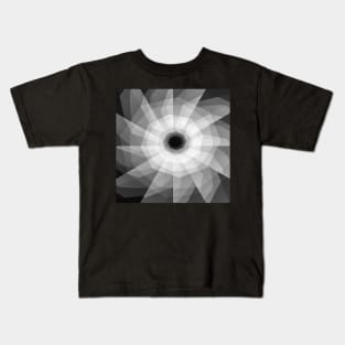 Rotation Abstract Digital Art Kids T-Shirt